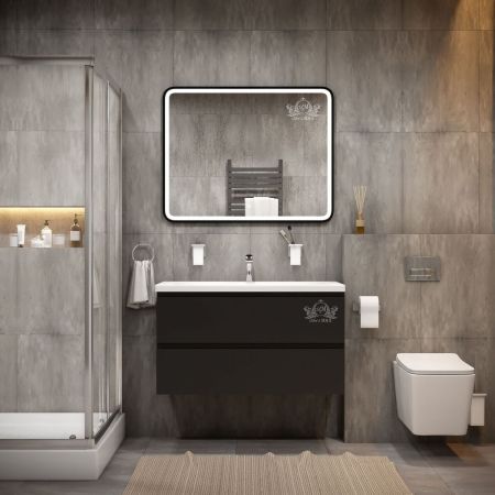 Зеркало с подсветкой ART&MAX GENOVA AM-Gen-1200-800-DS-F, артикул AM-Gen-1200-800-DS-F