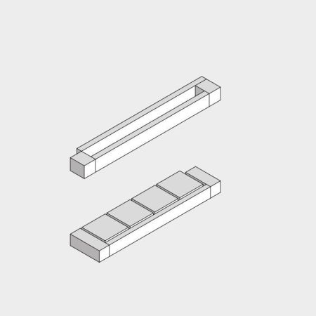 Effegibi Держатель для полотенец и полка угловая SX из осины термообработаннай, артикул AS 99 00 0226