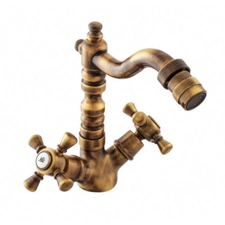 Смеситель для биде Rav Slezak MORAVA MK320.5/9SM, бронза, артикул MK320.5/9SM