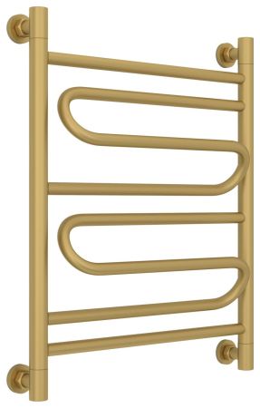 Полотенцесушитель водяной "ЭЛЕГИЯ+" 600х500 (Матовое ЗОЛОТО)