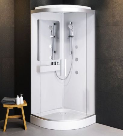 Душевая кабина AM.PM Like 90 W80C-019-090MTA64 с гидромассажем Душевая кабина AM.PM Like 90 W80C-019-090MTA64 с гидромассажем
