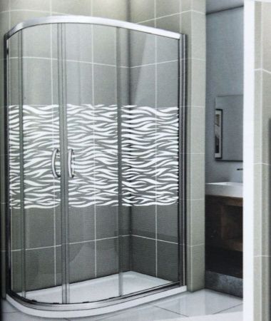 Душевой уголок Good Door Infinity R-120 120x80 профиль Хром стекло прозрачное