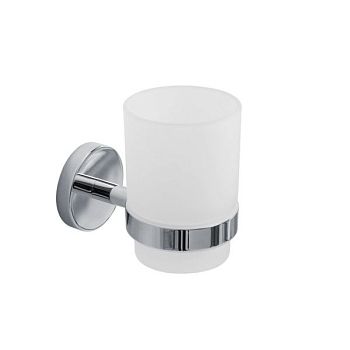 RELAX-TUMS-01 Стакан подвесной, стекло, исполнение хром