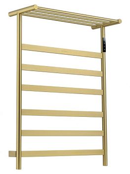 Полотенцесушитель электрический WONZON & WOGHAND ESSEN, Брашированное золото (WW-A403-BG)