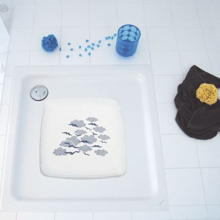 Коврик для душа Ridder Helgoland 64263 Белый, Голубой, артикул 64263