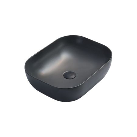 Раковина керамическая Vincea VBS-101MA, 505*405*140, накладная, цвет антрацит матовый, артикул VBS-101MA