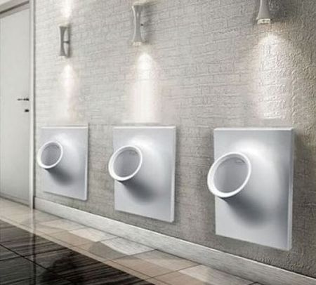 Писсуар Vitra Istanbul 4517B003-5300 подвод воды сзади с инфракрасным датчиком