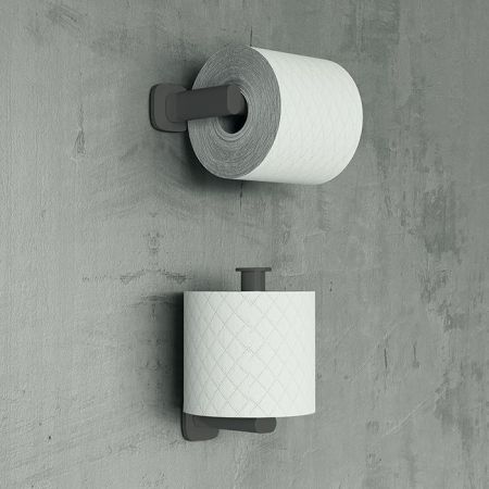 NOVELLINI EDGE Держатель туалетной бумаги, цвет черный матовый, артикул R90AGEPT-H