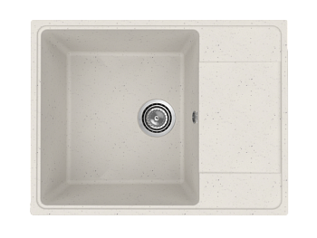 Мойка Practik белый камень (PR-M 650-001)