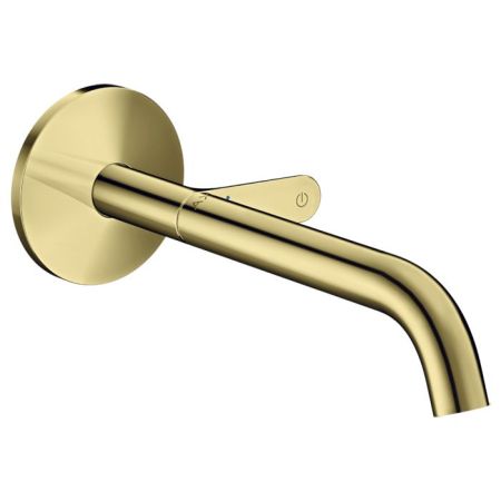 AX One Смеситель для раковины Sel, настенный, цвет полированное золото, артикул 48112990