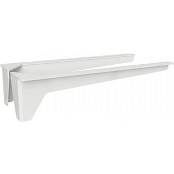 HOTEL Консоль для умывальника 400 мм, белая, максимальная нагрузка 50 кг, 2 шт.