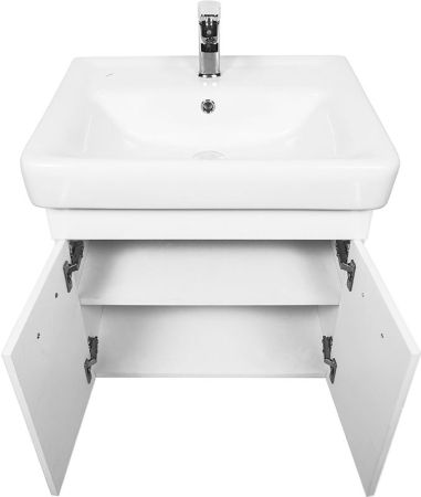 Тумба с раковиной Orange Таис 60 подвесная Белая, артикул TP2-TUW+RA