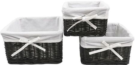 Корзина для белья WasserKRAFT Alme 35x35x20 WB-150-L Коричневая, артикул WB-150-L