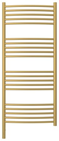 Полотенцесушитель электрический "БОГЕМА 3.0" 1200х500 / МЭМ левый (Матовое золото), артикул 032-5802-1250