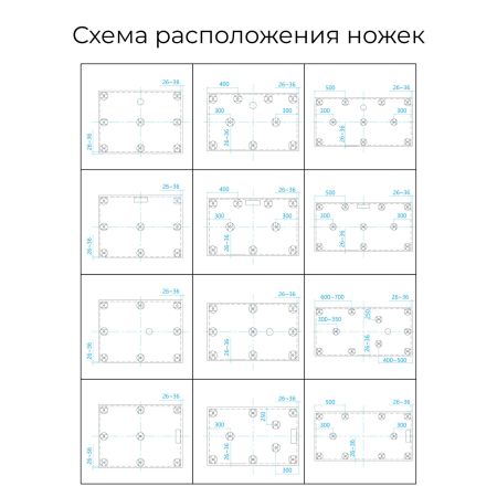 Душевой поддон прямоугольный RGW ST-G Графит (700x1200)