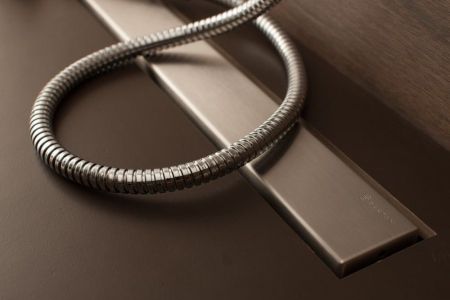 Душевой лоток, Bettoserb, Frameless, ширина, мм-120, длина, мм-550, высота, мм-100, монтаж-в пол, пропускная способность, л/сек-0,8, выход Ø50 мм, поворот базы 360°, система отвода вторичного конденсата, сифон-есть, материал сифона-полипропилен, опоры-ест