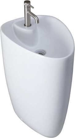 Раковина напольная Allen Brau Infinity 4.21015.20 белый глянец, артикул 4.21015.20