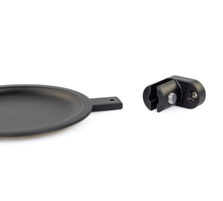 Stil Haus Hashi, настенная металлическая мыльница, цвет чёрный матовый, артикул HS09M(23)