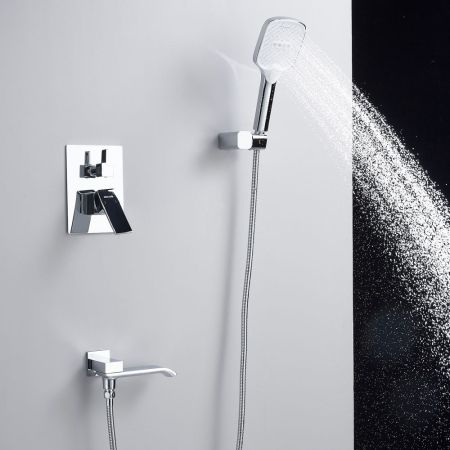 Душевая система встраиваемая Shevanik S4035, хром, артикул S4035