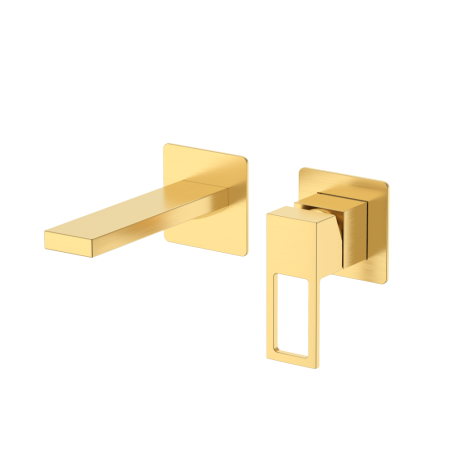 Смеситель для раковины DQ Dortmund встраиваемый настенный мат.золото (DA1714407), артикул DA1714407