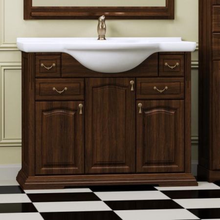 Зеркало Риспекто 105 Opadiris Орех антикварный