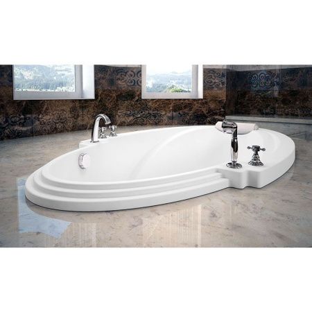 Акриловая ванна Radomir Fra Grande Ницца 190x110 встраиваемая без гидромассажа