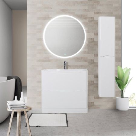 Мебель для ванной комнаты BELBAGNO ACQUA-900-2C-PIA, артикул ACQUA-900-2C-PIA-RR