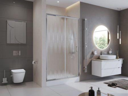 Душевая дверь в нишу BELBAGNO UNO-195-BF-1