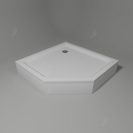 Душевой поддон трапеция RGW LUX/TN-TR (1000x1000)