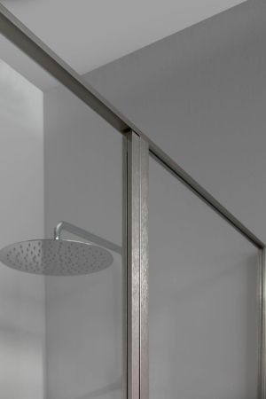 Душевая дверь Allen Brau Priority 140 3.31011.BA серебро браш, артикул 3.31011.BA