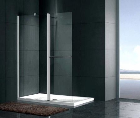 Душевой уголок Gemy S03161D 150x90 профиль Хром стекло Цвет, артикул S03161D