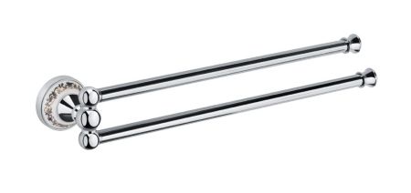 Держатель для полотенец Fixsen Bogema FX-78502A Хром Белый, артикул FX-78502A