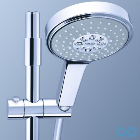 Душевой гарнитур GROHE Power&Soul Cosmopolitan 130 (ручной душ, штанга 900 мм, шланг 1750 мм), хром (27734000) Душевой гарнитур GROHE Power&Soul Cosmopolitan 130 (ручной душ, штанга 900 мм, шланг 1750 мм), хром (27734000)