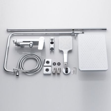 Душевая система Shevanik S4226, хром