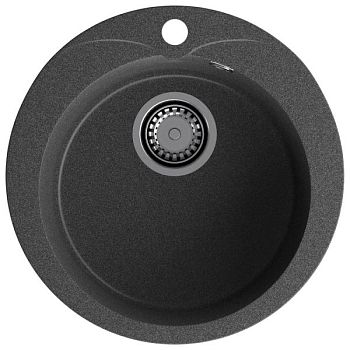 Кухонная мойка GranFest RONDO 480, графит