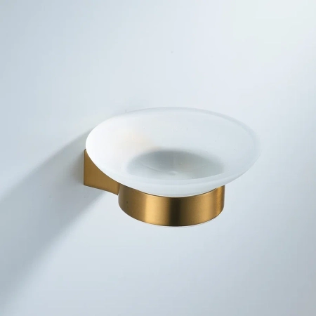 Мыльница Shevanik SG5703G, золотой сатин