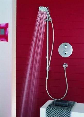 Душевой гарнитур GROHE Rainshower Classic 130 (ручной душ, штанга 900 мм, шланг 1750 мм), хром (28769001), артикул 28769001
