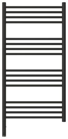 Полотенцесушитель электрический "БОГЕМА 3.0" прямая 1000х500 / МЭМ левый (Тёмный титан муар), артикул 15-5804-1050