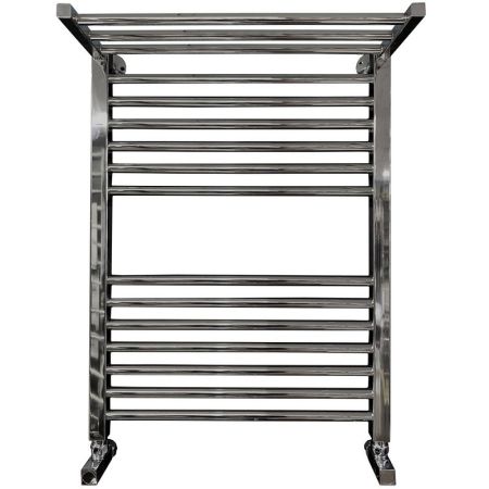 Водяной полотенцесушитель Ника Modern ЛМ 3 80x50 с полкой Хром 16 перекладин, артикул ЛМ-3 80/50