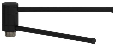 Полотенцедержатель 360 для ДР "СУНЕРЖА" / L 200х2 (Матовый черный), артикул 31-2003-0200