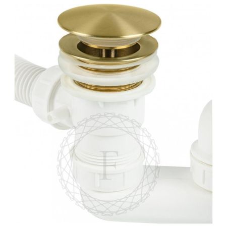 Слив-перелив (автомат, 90 см.) FILARETE FL90MG, матовое золото, артикул FL90MG