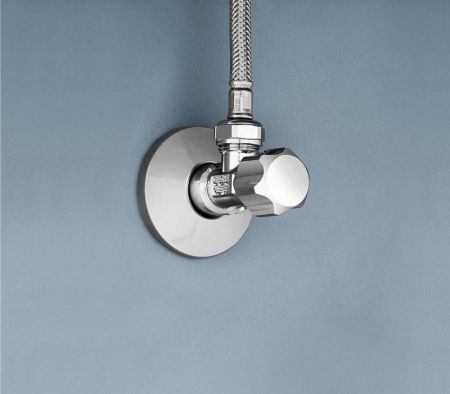 Вентиль угловой GROHE 1/2 -3/8 для подключения смесителей, хром (22018000)
