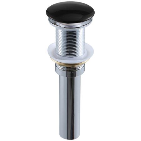 Донный клапан Bronze de Luxe 1001B click-clack Черный, артикул 1001B