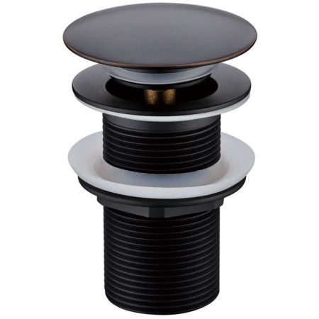 Слив для раковины, автомат(клик-клак) BLACK