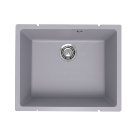 Кухонная мойка Ulgran Quartz Under 500-05, бетон, артикул Under 500-05