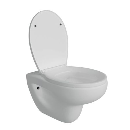 Унитаз подвесной Maretti Aria безободковый с микролифтом, AR10PBM80-844, белый, артикул AR10PBM80-844