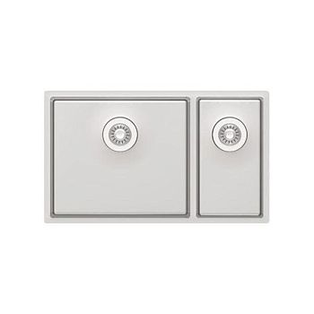 Кухонная мойка Florentina ОПТИМА-HM OHM.460/220.400.В.20.S.10, нержавеющая сталь