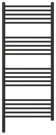 Полотенцесушитель электрический "БОГЕМА 3.0" прямая 1200х500 / МЭМ левый (Тёмный титан муар), артикул 15-5804-1250