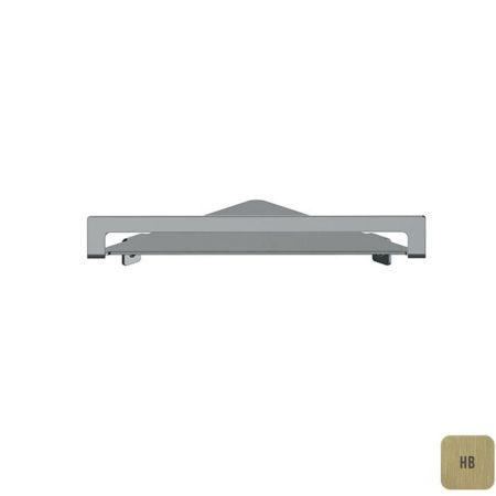 ALMAR Полка угловая 216xh216 мм, цвет латунь брашированная PVD, артикул E300002.HB