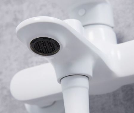 Смеситель для ванны WasserKRAFT Mindel 8501 Белый матовый